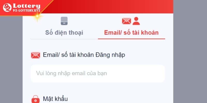 Chú ý quan trọng khi thực hiện truy cập 92Lottery